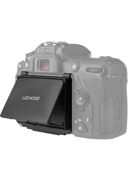 LCD Ekran Hood Koruyucu Pop-Up Güneş Gölge LCD Hood Shield Yüzey Koruma Nikon D7500 Kamera Koruma Filmi (Yurt Dışından) modelleri