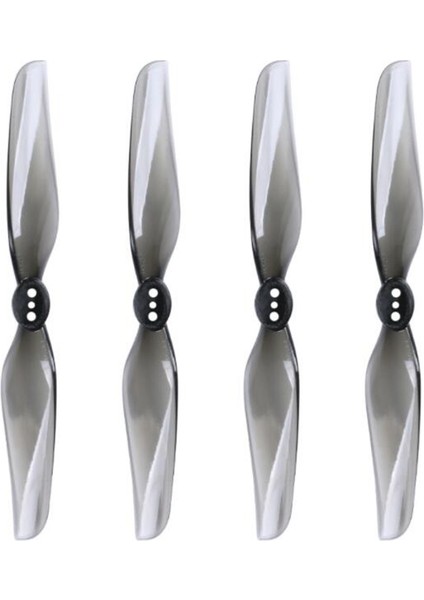 Nazgul 4030 Pervane 4 Inç 2-Bladed Pervane Bıçak Kürek Airscrew Rüzgar Çubuğu 1.5mm Freestyle Fpv-Şeffaf Gri (Yurt Dışından)