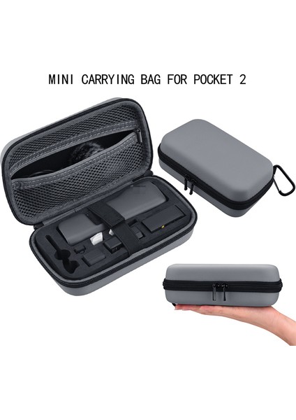 Djı Pocket 2 Creator Için Taşıma Çantası Taşınabilir Saklama Kutusu Sönümleme Kutusu Seyahat Koruma El Gimbal Aksesuarı (Yurt Dışından) fiyatları