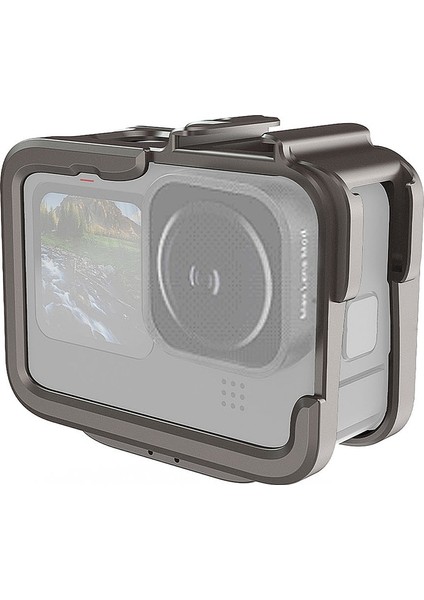 Gopro 11 Için Amagisn Kamera Kafesi Gopro Hero 11 10 9 Aksesuar Için Alüminyum Alaşımlı Koruyucu Çerçeve Kafes Takımı (Yurt Dışından)