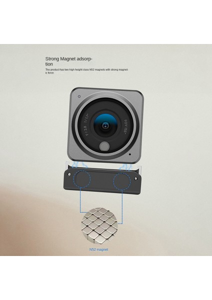 Action 2 Spor Kamerası Için Manyetik Adaptör Montajı 1/4 Arayüz Montaj Braketi Spor Kamerası Aksesuarları 1 Adet (Yurt Dışından) indirimleri