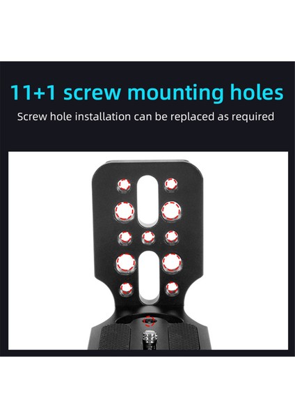 Katlanabilir Evrensel Kamera L Braketi Shot Release L Plaka 1/4 Vida Canon Nikon Sony Osmo Ronin Zhiyun Için Uyumlu (Yurt Dışından) modelleri