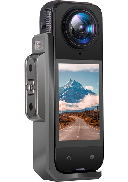 INSTA360 X4 Yatay Braket Aksiyon Kamerası Montajı Pov Kamera Tutucu 1/4 Inç Vida Bağlantı Noktası Iki Uçlu Konnektör (Yurt Dışından) modelleri