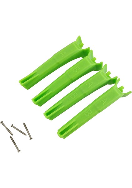 4 Adet/takım Drone Tripod Iniş Takımı Hubsan X4 H502S H502E Rc Drone Yedek Parça Yeşil (Yurt Dışından)