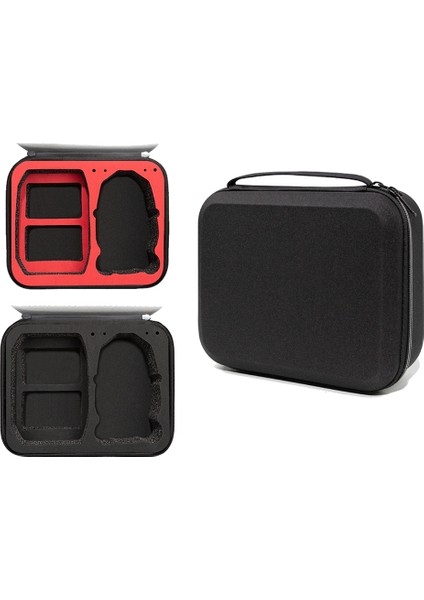 Saklama Çantası Taşıma Çantası Uzaktan Kumanda Gövde El Çantası Mini 3 Pro Rc-N1 Drone Aksesuarları, Naylon Iç Kırmızı (Yurt Dışından) modelleri