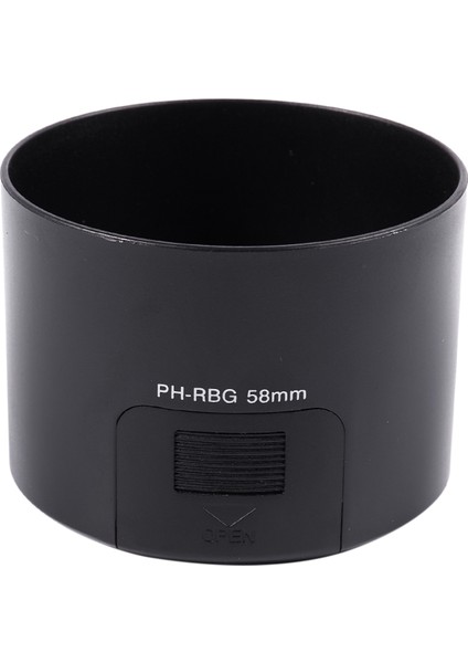 Pentax Smcp-Da 55-300MM F/4-5.8 Ed Için Ph-Rbg 58MM Parasoley Siyah (Yurt Dışından)