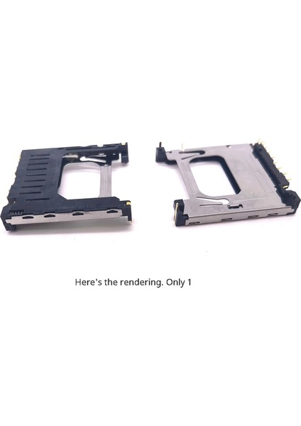 Nikon D40 D40X D50 D60 D80 D3000 Slr Dijital Kamera Onarım Parçası Için Sd Hafıza Kartı Yuvası Tutucu (Yurt Dışından) modelleri