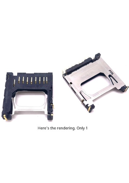 Nikon D40 D40X D50 D60 D80 D3000 Slr Dijital Kamera Onarım Parçası Için Sd Hafıza Kartı Yuvası Tutucu (Yurt Dışından) fırsatları