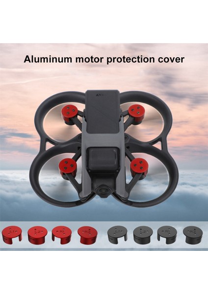 Djı Avata Fpv Için Motor Kapağı Kapağı Küreklere Karşı Motor Koruyucu Isı Dağıtımı Drone Aksesuarları-Kırmızı (Yurt Dışından) fiyatları