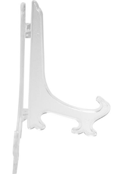 Şeffaf 7 "ekran Şövale Stand Plakası Kase Resim Çerçevesi Fotoğraf Kaide Tutucu (Yurt Dışından)