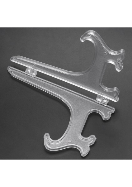 Şeffaf 7 "ekran Şövale Stand Plakası Kase Resim Çerçevesi Fotoğraf Kaide Tutucu (Yurt Dışından) indirimleri