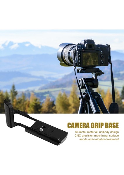 Kamera L Braketi, Panasonic GX9/GX85/GX7II Kamera Tutma Tabanı Dikey Hızlı Çıkarma L Plakası Siyah Için Hızlı Çıkarma Plakası (Yurt Dışından) fırsatları