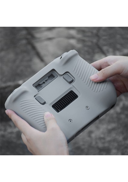 Silikon Kılıf Kapak Uzaktan Kumanda Koruyucu Kılıf Kol Anti-Scratch Mini 3 Pro Rc Uzaktan Kumanda Için, Gri (Yurt Dışından)