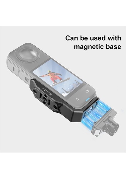 Puluz INSTA360 X4 Yatay ve Dikey Çekim Için Kamera Braketi Hızlı Çıkarma Braketi Spor Kamera Genişletme Aksesuarları (Yurt Dışından) fiyatları