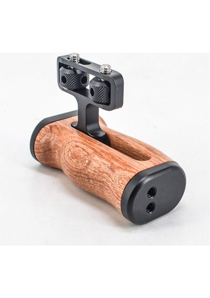 Sony/canon/nikon Dslr Kamera Kafesi Için Kamera Yan Tutacağı Sol Sağ Taraf Ahşap Tutacağı Soğuk Ayakkabı ile (Yurt Dışından) fiyatları