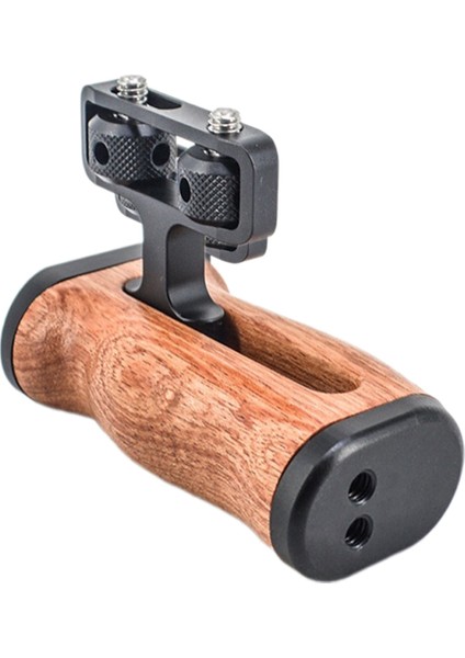 Sony/canon/nikon Dslr Kamera Kafesi Için Kamera Yan Tutacağı Sol Sağ Taraf Ahşap Tutacağı Soğuk Ayakkabı ile (Yurt Dışından) fırsatları