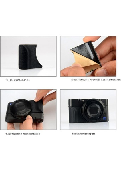 Kingma Ag-R2 Kaymaz Saplı Siyah Kart Kamera RX100M5 RX100M4 RX100M3 Kamera Cilt Için Uygun (Yurt Dışından) indirimleri