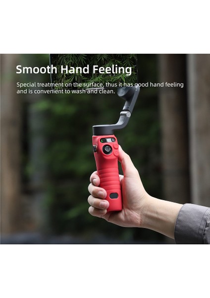 Djı Osmo Mobile 6 Için Yumuşak Silikon Saplı Çizilmez Kapak Dayanıklı Kılıf Koruyucu Gimbal Koruyucu, Siyah (Yurt Dışından) indirimleri