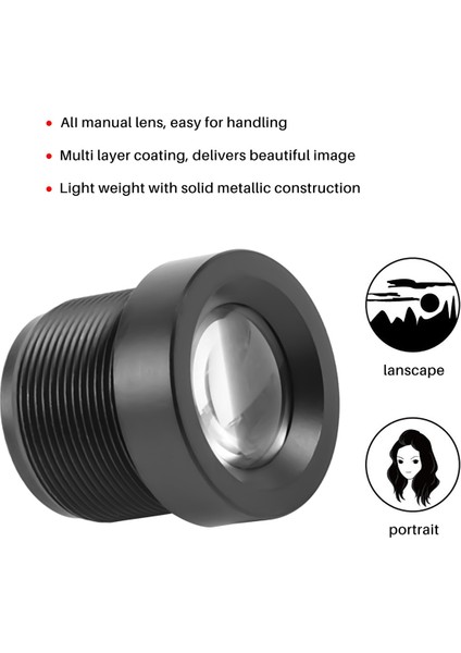 Sodıal(R) Cctv Güvenlik Kamerası 16MM Odak Uzunluğu Ir Kart Lensi (Yurt Dışından) fiyatları