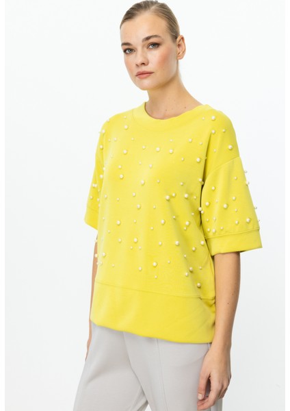 56617 Onteks Sıfır Yaka Incili Bluz fiyatları