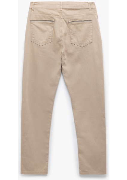 Pamuklu Straight Fit Gabardin Pantolon fiyatları