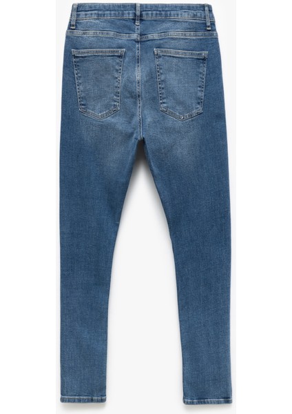 Pamuklu Normal Bel Super Skinny Fit Jean Pantolon - Justin Jean indirimleri