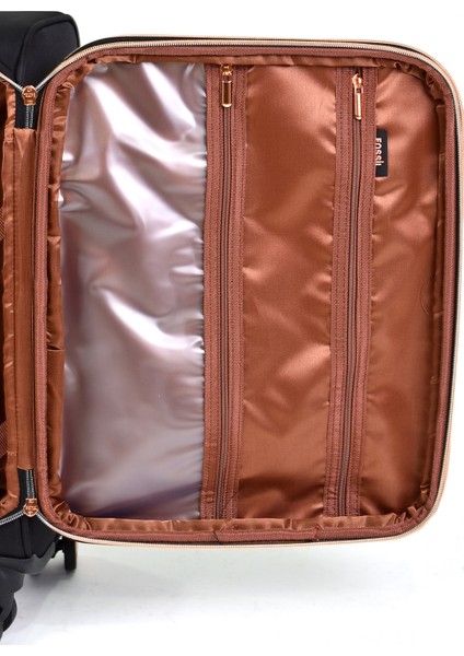Ultra Light Kumaş Büyük Boy Valiz Lacivert FSL027