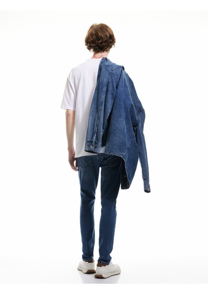 Pamuklu Normal Bel Super Skinny Fit Jean Pantolon - Justin Jean modelleri