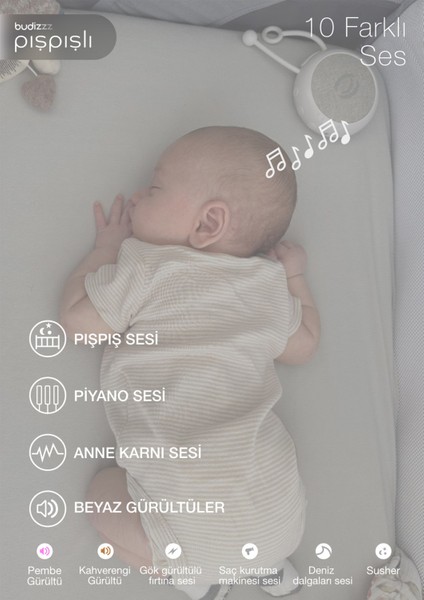 Beyaz Gürültü Cihazı | Bebek Uyku Arkadaşı