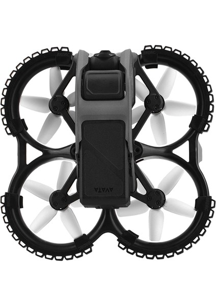 Drone Tampon Koruma Koruyucu Kılıf Emniyet Çubuğu Anti-Çarpışma Halkası Djı Avata Aksesuarları Için, Siyah (Yurt Dışından) modelleri