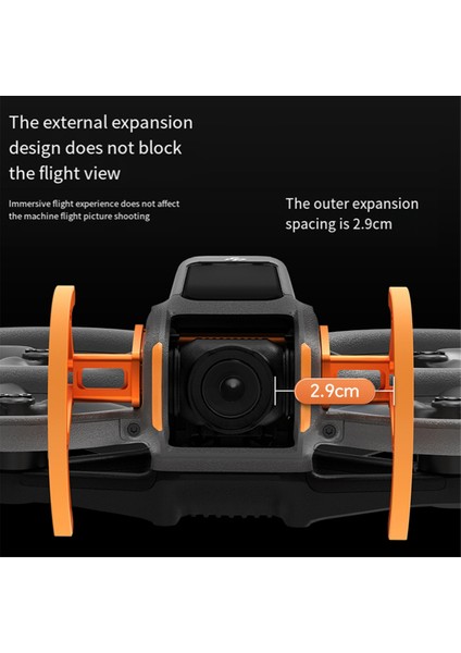 Djı Avata2 Traverser Aksesuarları Uçuş Gövdesi Lens Çarpışma Koruma Halkası Için Çarpışma Önleyici Koruma Çubuğu (Yurt Dışından) fırsatları