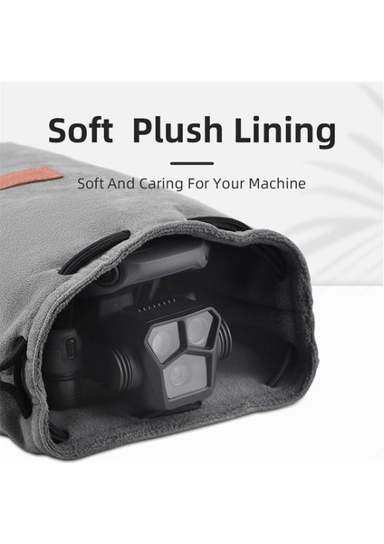 Djı Mavic 2/3/aır 3 Için Brdrc Saklama Çantası Taşınabilir El Çantası Uzaktan Kumanda Yumuşak Kumaş Taşıma Çantası Aksesuar Kahverengi (Yurt Dışından) fırsatları