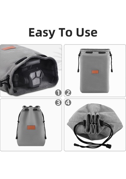 Djı Mavic 2/3/aır 3 Için Brdrc Saklama Çantası Taşınabilir El Çantası Uzaktan Kumanda Yumuşak Kumaş Taşıma Çantası Aksesuar Kahverengi (Yurt Dışından) indirimleri