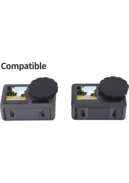 Sunnylıfe Osmo Actıon4/3 Silikon Lens Kapatma Başlığı 2 Adet/takım Spor Kamera Koruyucu Kılıf Kabuk Darbeye Dayanıklı Kordon ile (Yurt Dışından) fırsatları