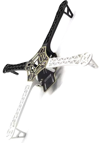 F450 Drone Kamera Alev Tekerlek Kıt 450 Çerçeve Rc Mk Mwc 4 Eksenli Rc Multicopter Quadcopter Siyah+Beyaz (Yurt Dışından) modelleri