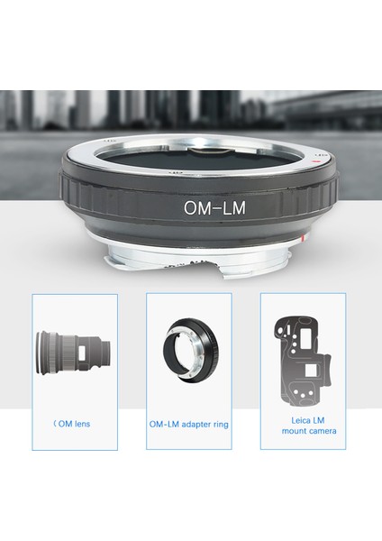 Om Lens ile Leica M Gövde M Montajı Için Om-Lm Adaptör Halkası (Yurt Dışından) fiyatları