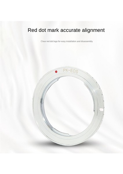 Pentax Pk Lens'ten Canon Eos Ef Slr Kamera 5dııı'e Pk-Eos Lens Adaptör Halkası (Yurt Dışından) fiyatları