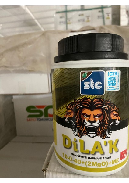 Dila'k 10-0-40 (2mgo) Me Nk Harmanlanmış Toz Gübre 1 kg