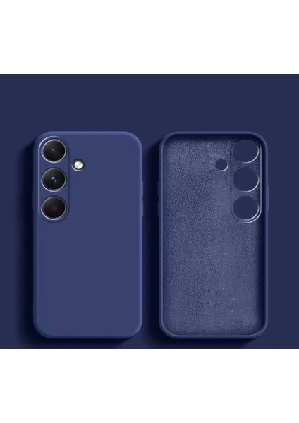 Samsung Galaxy A36 Kılıf Lansman Kamera Korumalı Içi Kadife Yumuşak Renkli Silikon Mat Hisli Süet Liquid