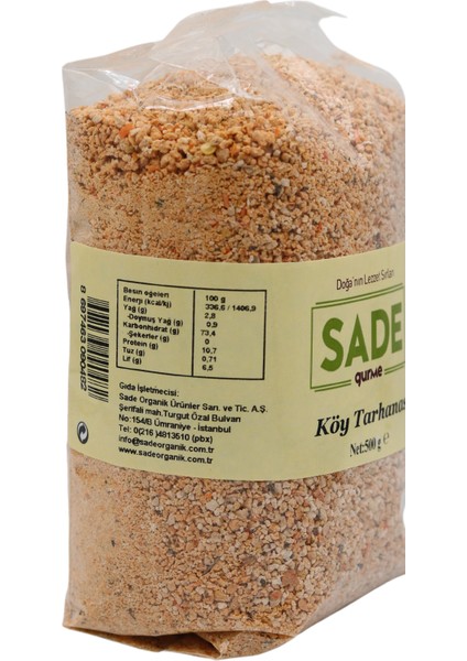 Acılı ve Tatlı Köy Tarhanası 2 Li Paket (2 x 500 Gr)