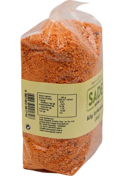 Acılı ve Tatlı Köy Tarhanası 2 Li Paket (2 x 500 Gr)