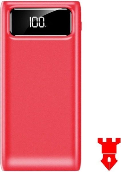 10.000 mAh Powerbank Dahili El Feneri Dijital Ekran