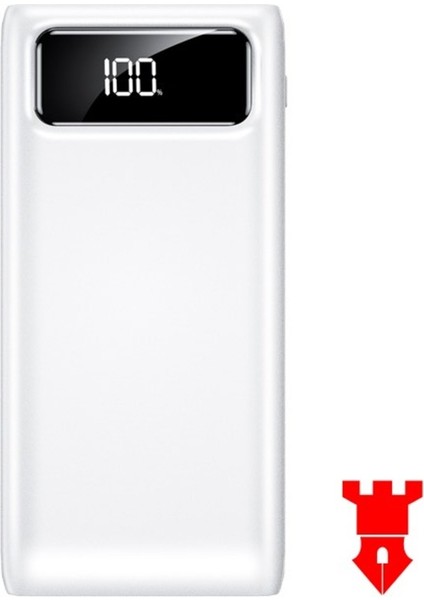 10.000 mAh Powerbank Dahili El Feneri Dijital Ekran
