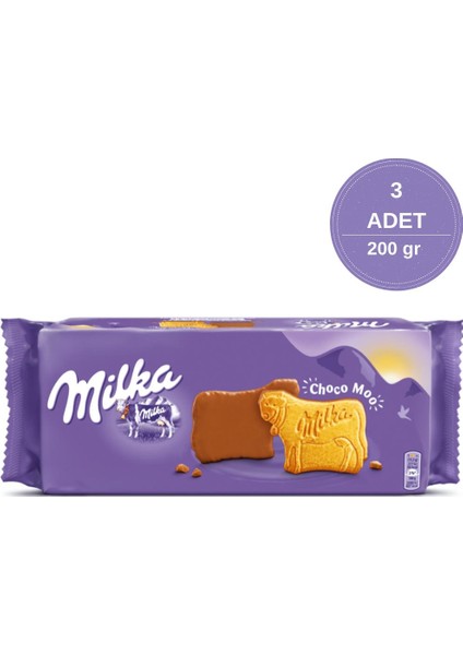 Choco Moo Bisküvi 200 gr - 3 Adet