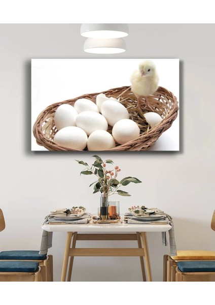 Civciv Yumurta Cam Tablo Chick Egg