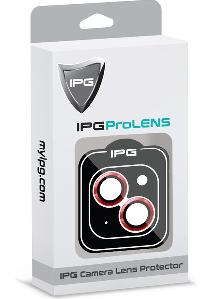 iPhone 15 / 15 Plus Için Ipg Prolens Kamera Lens Koruyucu Alüminyum CD Çerçeveli, Kırılmaz Cam, Ultra Hd modelleri