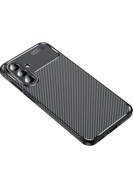 Samsung Galaxy A26 Uyumlu Kılıf Negro Karbon Desen Silikon Siyah modelleri