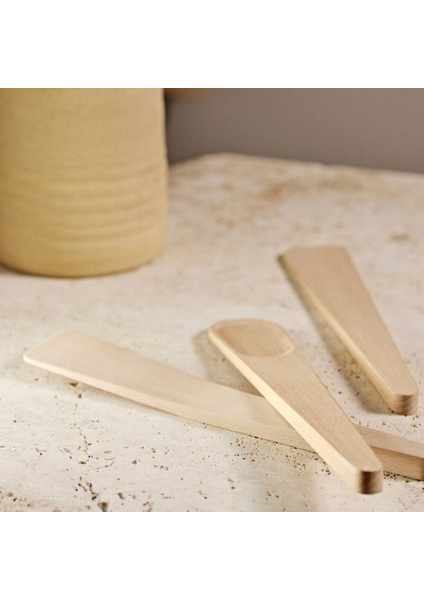 Singles Kayın Ahşap Spatula 4, 8 x 28 cm