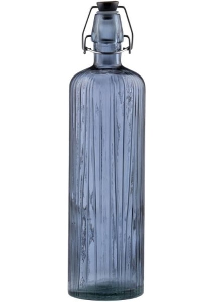Kusintha Cam Su Şişesi Mavi 1.2 Litre