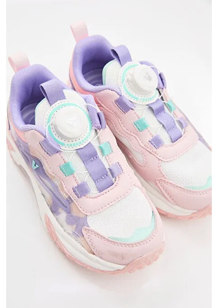 Odette Mekanizmalı Bağcık Phlon Hafif Taban Çocuk Spor Ayakkabı Pudra fırsatları